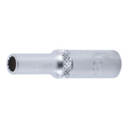 BGS Steckschlüssel-Einsatz Zwölfkant, tief 10705, Antrieb Innenvierkant 6,3 mm (1/4"), SW 5,5 mm