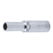 BGS Steckschlüssel-Einsatz Zwölfkant, tief 10706, Antrieb Innenvierkant 6,3 mm (1/4"), SW 6 mm