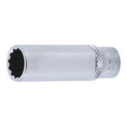 BGS Steckschlüssel-Einsatz Zwölfkant, tief 10711, Antrieb Innenvierkant 6,3 mm (1/4"), SW 11 mm