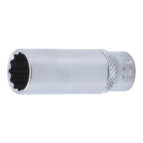 BGS Steckschlüssel-Einsatz Zwölfkant, tief 10713, Antrieb Innenvierkant 6,3 mm (1/4"), SW 13 mm