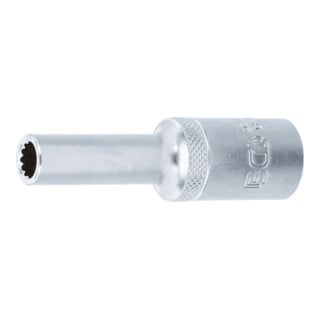 BGS Steckschlüssel-Einsatz Zwölfkant, tief 9356, Antrieb Innenvierkant 12,5 mm (1/2"), SW 8 mm