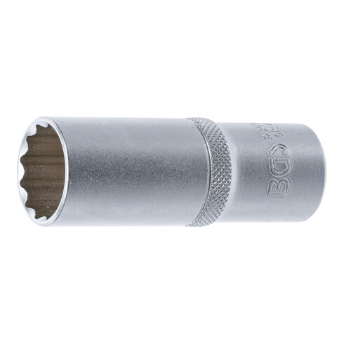 BGS Steckschlüssel-Einsatz Zwölfkant, tief 9360, Antrieb Innenvierkant 12,5 mm (1/2"), SW 21 mm