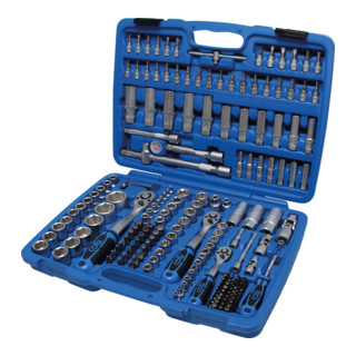 BGS Steckschlüssel-Satz Sechskant Antrieb 6,3 mm / 10 mm / 12,5 mm 192-tlg.