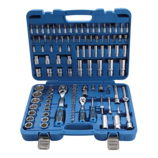 BGS Steckschlüssel-Satz Wellenprofil Antrieb 6,3 mm / 12,5 mm 108-tlg.