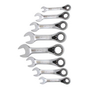 BGS steek-ringratelsleutelset omkeerbaar SW 8 - 19 mm 8 delig-3