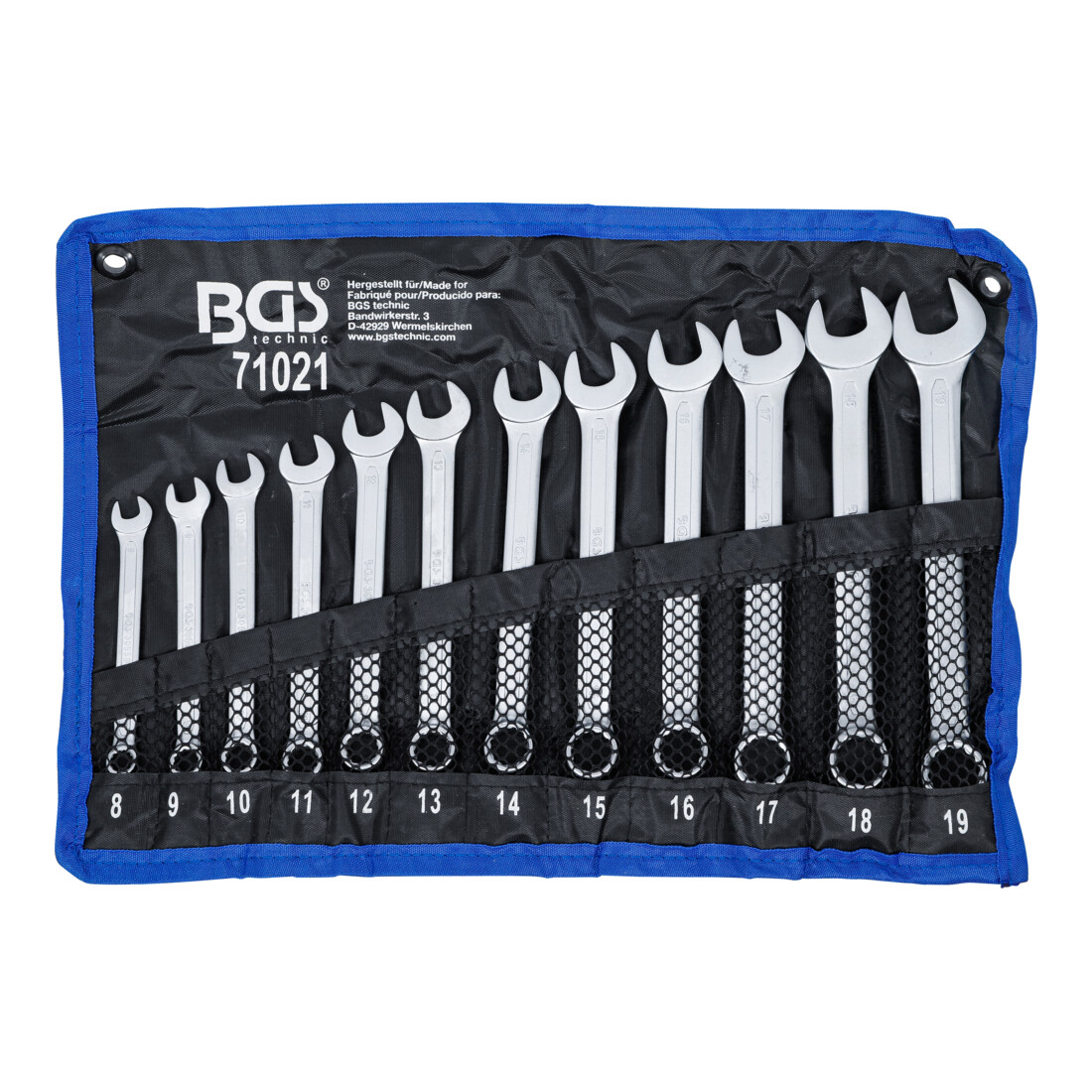 BGS Steekringsleutelset | 8 - 19 mm | 12-dlg.