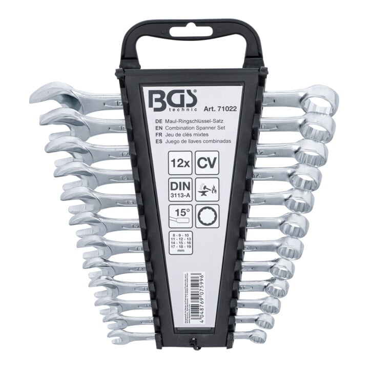 BGS Steekringsleutelset | 8 - 19 mm | 12-dlg.