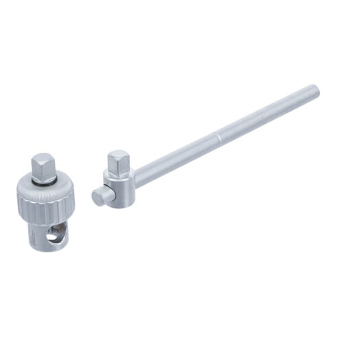 BGS Steeksleuteladapter met ratelfunctie, met glijgreep, aandrijving 12,5 mm (1/2")