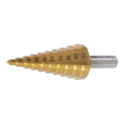 BGS Stufenbohrer titannitriert Ø 4 - 22 mm