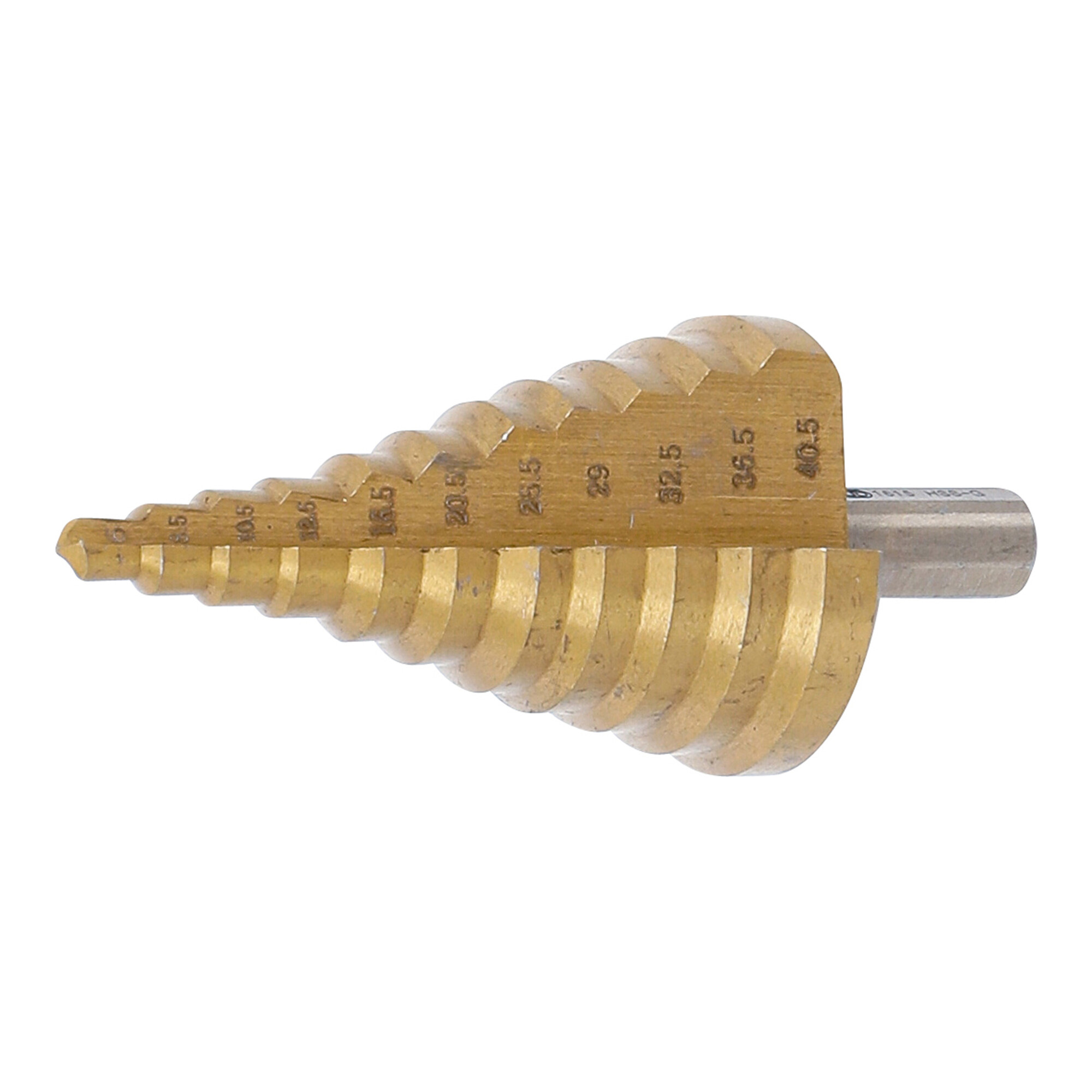 BGS Stufenbohrer titannitriert Ø 6 - 40,5 mm ; BGS technic
