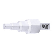 BGS Stufenschlüssel 9535, Antrieb Außenvierkant 12,5 mm (1/2"), 4-stufig