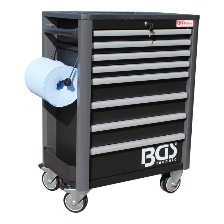 BGS Support à rouleaux de papier pour servante d'atelier PROFI
