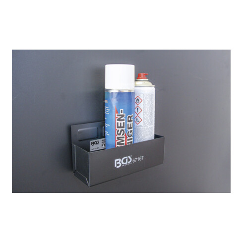 BGS Supporto magnetico per bombolette spray, 210mm 67167