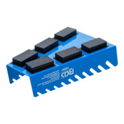 BGS Supporto magnetico per chiavi a forchetta / a occhiello, metallo, 10 appoggi-2