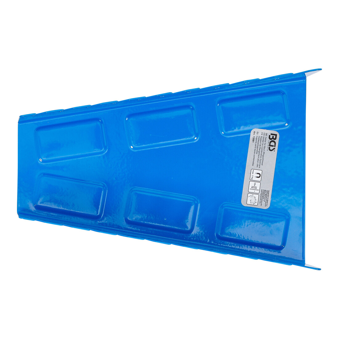 BGS Supporto magnetico per chiavi a forchetta / a occhiello, metallo, 10 appoggi