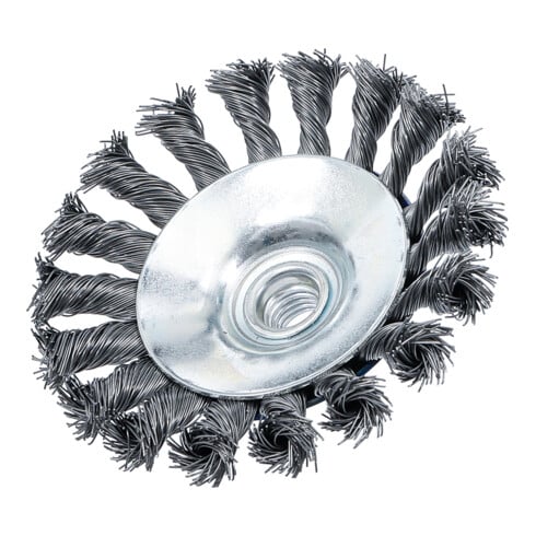BGS Supporto per spazzole a disco, M14x2 Ø115mm