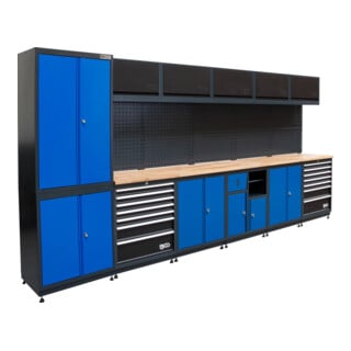 BGS Système d’armoires modulaires compact en bois, 6 modules