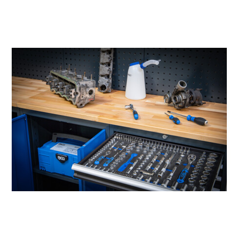 BGS Système d’armoires modulaires compact en bois, 6 modules