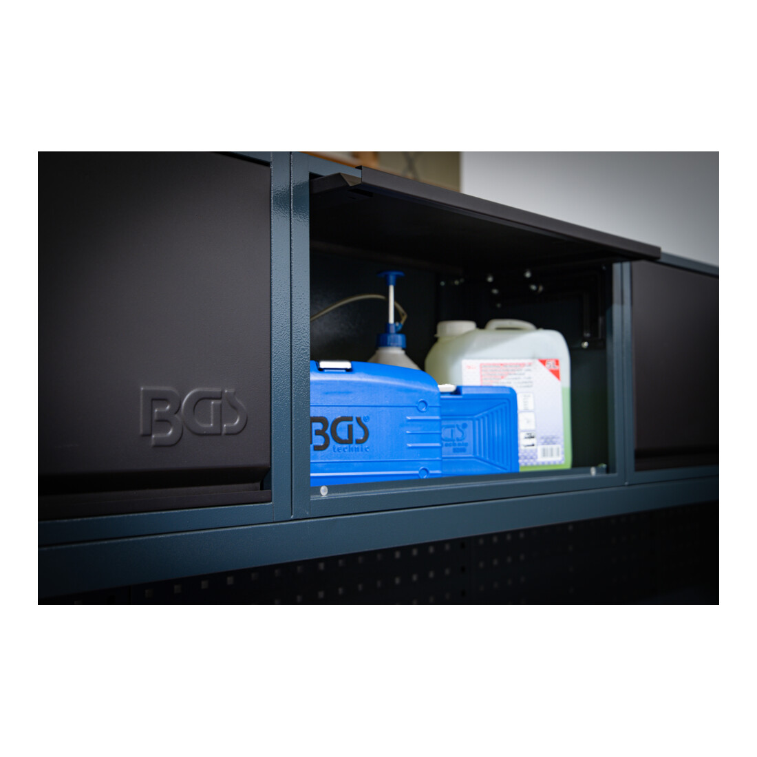 BGS Système mural de rangement, pack de démarrage, bois, 3 modules