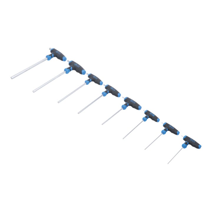 BGS T-greep steeksleutelset binnenzeskant 2 - 10 mm 8 delig