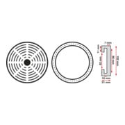 BGS Tampon pour pont élévateur Ø 100 mm, 6470-3
