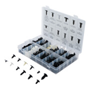 BGS Tannenbaumclip-Sortiment für GM, VW, Chrysler, BMW, Nissan Ford 9055, 340-tlg.