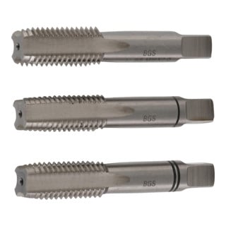 BGS tapset voor-, midden- en na-snijder M16 x 2,0, 3 dlg.