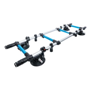 BGS Telaio di montaggio per parabrezza con ventose mobili