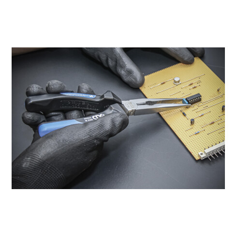 BGS Telefonzange mit Schneide gerade 200 mm