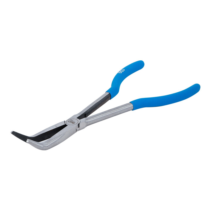 BGS Telefoonbeknijper, extra lang, 45° gebogen, 280 mm