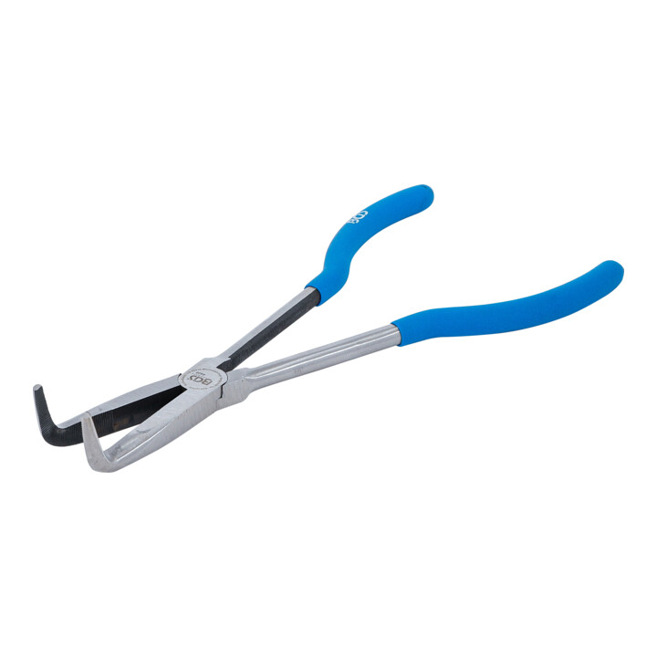 BGS Telefoonbeknijper, extra lang, 90° gebogen, 260 mm