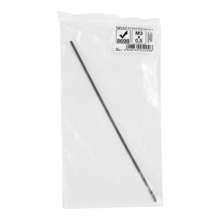BGS Tige d’extraction pour art. 8698 M3 x 0,5 x 100 mm