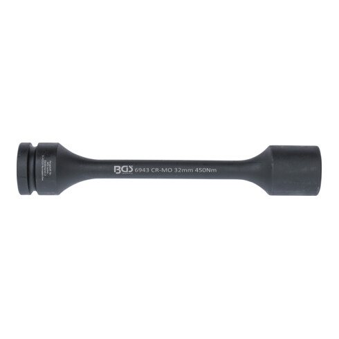 BGS torsie-krachtdop inzet zeskantaandrijving vierkantaandrijving 25 mm (1") SW 32 mm 450 Nm