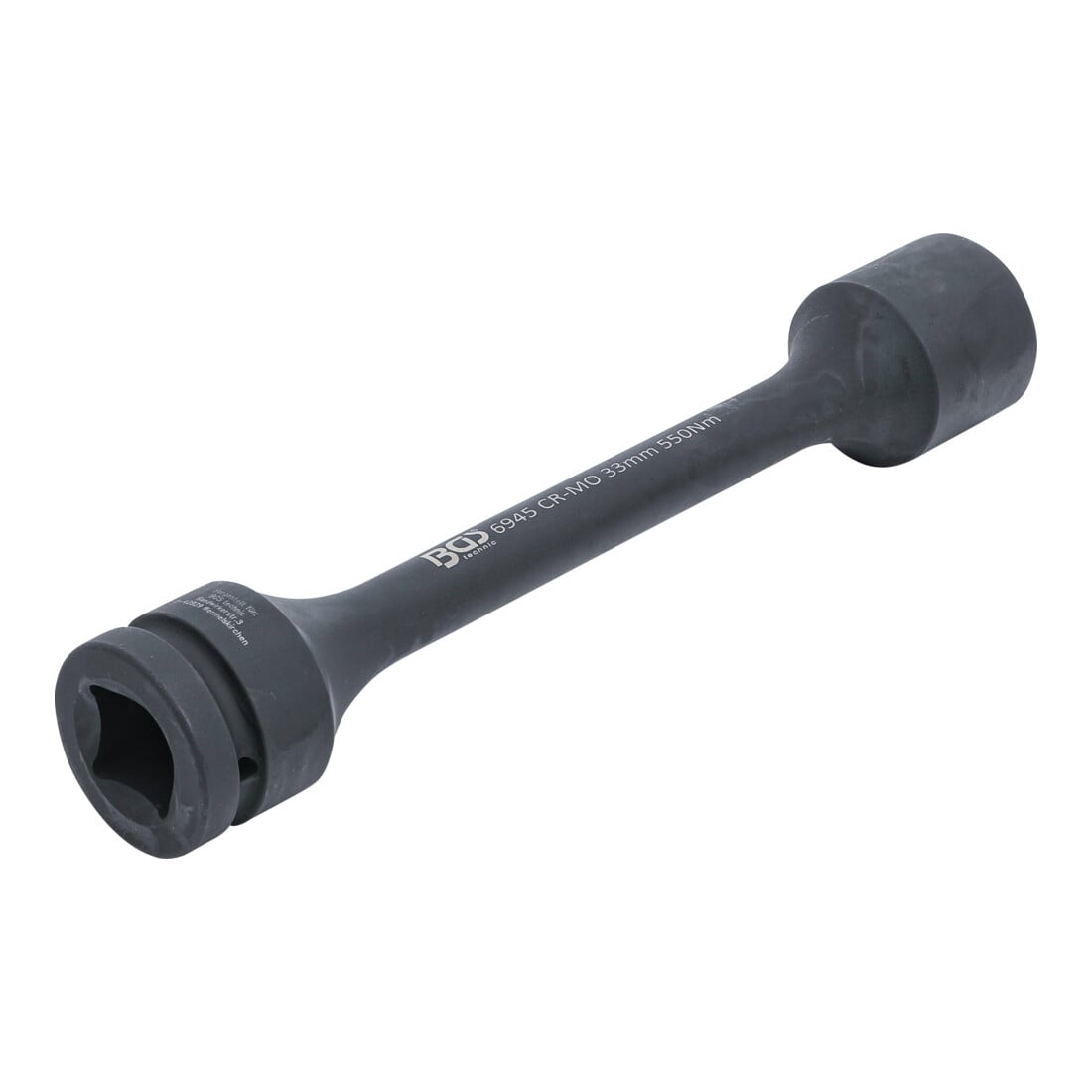 BGS torsie-krachtdop inzet zeskantaandrijving vierkantaandrijving 25 mm (1") SW 33 mm 550 Nm