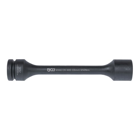 BGS torsie-krachtdop inzet zeskantaandrijving vierkantaandrijving 25 mm (1") SW 33 mm 650 Nm