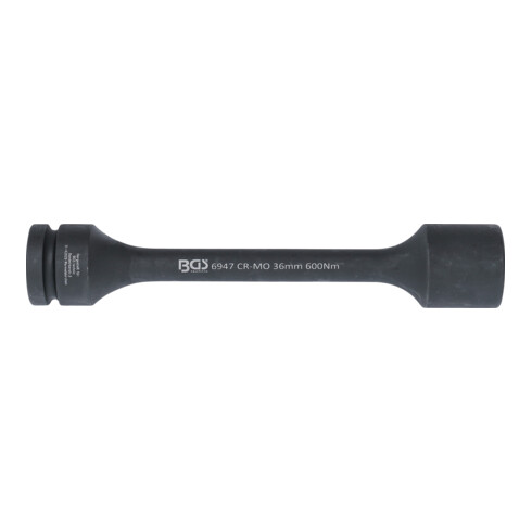 BGS torsie-krachtdop inzet zeskantaandrijving vierkantaandrijving 25 mm (1") SW 36 mm 600 Nm