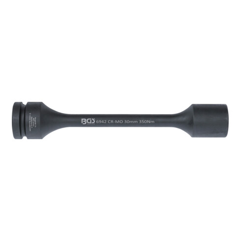 BGS torsie-krachtdop inzet zeskantaandrijving vierkantaandrijving 25 mm (1") SW 30 mm 350 Nm