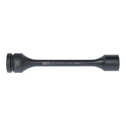 BGS Torsions-Kraft-Steckschlüssel-Einsatz Sechskant Antrieb Innenvierkant 25 mm (1") SW 27 mm 350 Nm