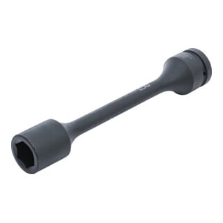 BGS Torsions-Kraft-Steckschlüssel-Einsatz Sechskant Antrieb Innenvierkant 25 mm (1") SW 30 mm 350 Nm