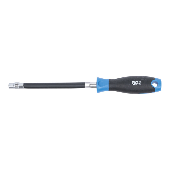 BGS Tournevis flexible avec poignée ronde profil E 8 longueur de lame 150 mm