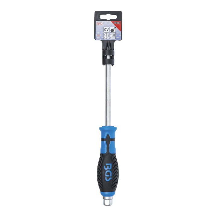 BGS Tournevis, lame à profil six pans cruciforme PH3 longueur de la lame 150 mm