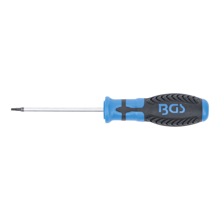 BGS Tournevis profil T (pour TX) avec perçage T8 longueur de la lame 80 mm