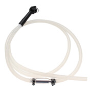 BGS Tubo flessibile per spurgo freni con valvola di non ritorno, 1,2m