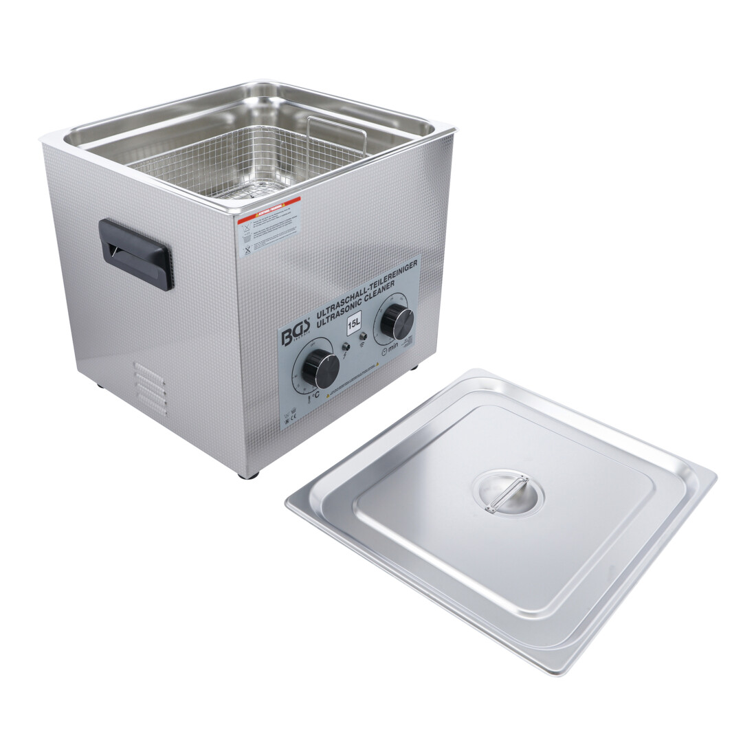 BGS ultrasoon onderdelenreiniger 15 l 6881