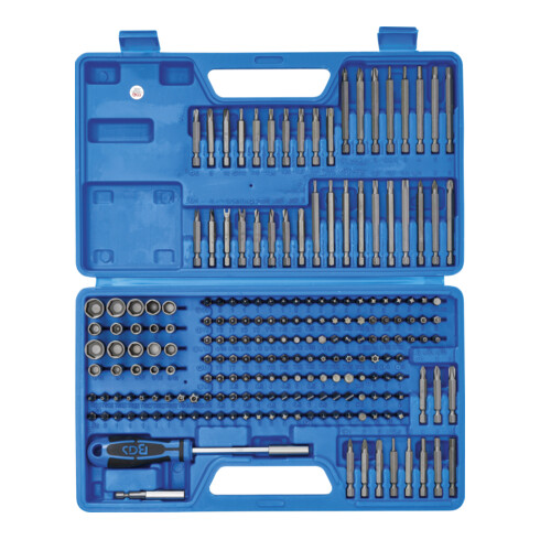 BGS Universal-/Sicherheits-Bit-Satz Antrieb Außensechskant 6,3 mm (1/4 Zoll) 208 teilig