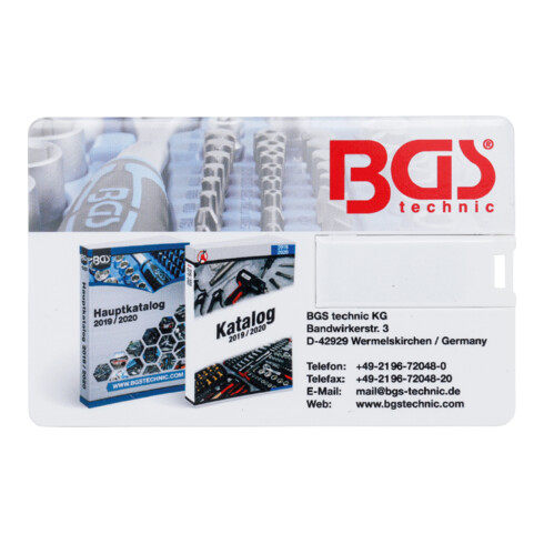 BGS USB-Stick USB, 32 GB, im Kreditkartenformat