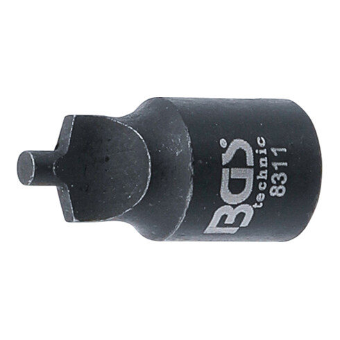 BGS Utensile di tornitura per valvole in acciaio, azionamento quadro interno 6,3mm (1/4")