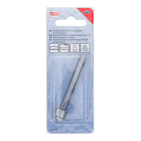 BGS Utensile pulizia ugelli parabrezza, per Mercedes-Benz