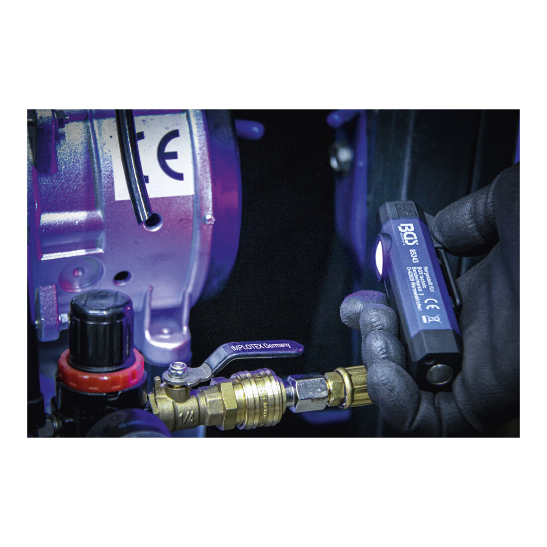 BGS UV-Aluminium-Handleuchte 2,5 W