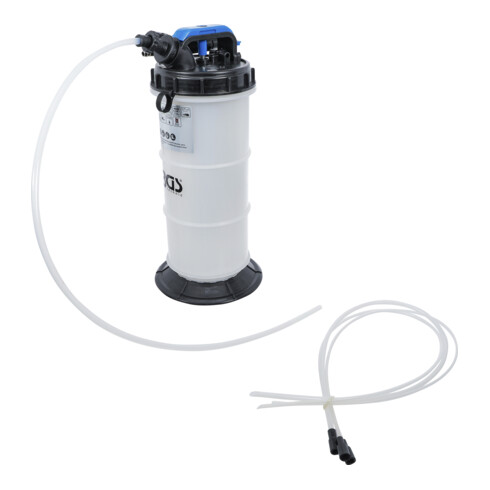 BGS Vacuüm-zuigerpomp, pneumatisch, 6 l